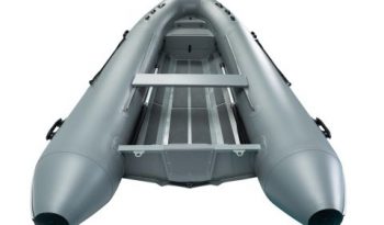 Quicksilver Inflatables 420 ALU-RIB grey back