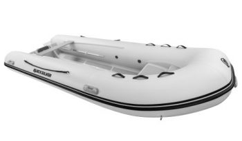 Quicksilver Inflatables 420 ALU-RIB white front